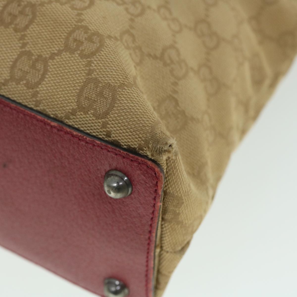 GUCCI GG Canvas Tote Bag Beige 120837 ep1594