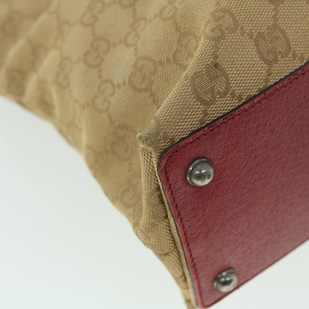 GUCCI GG Canvas Tote Bag Beige 120837 ep1594
