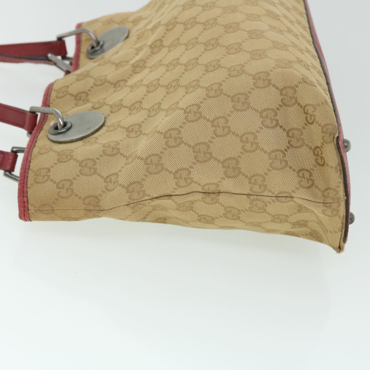 GUCCI GG Canvas Tote Bag Beige 120837 ep1594