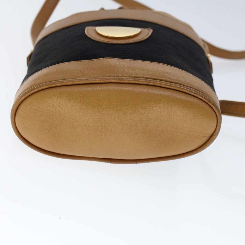 GUCCI Micro GG Canvas Shoulder Bag Black Brown 001 261 0952 ep1658