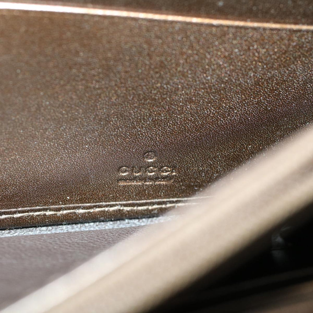 GUCCI GG Canvas Guccissima Long Wallet Brown 274430 ep1661