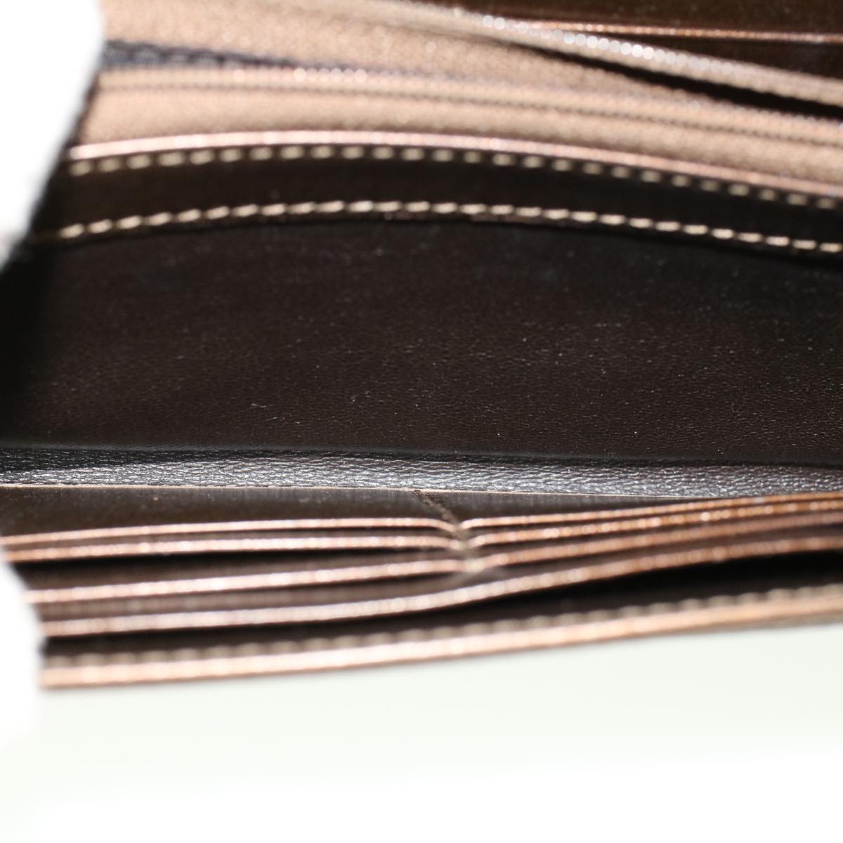 GUCCI GG Canvas Guccissima Long Wallet Brown 274430 ep1661