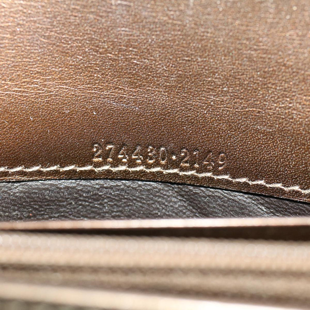 GUCCI GG Canvas Guccissima Long Wallet Brown 274430 ep1661