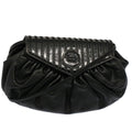 FENDI Shoulder Bag Leather Black ep1697