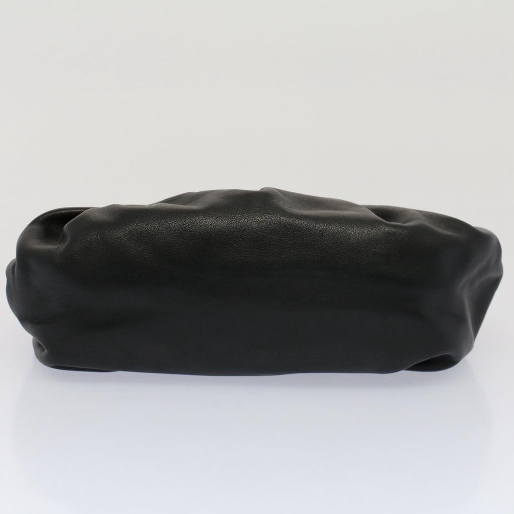 FENDI Shoulder Bag Leather Black ep1697