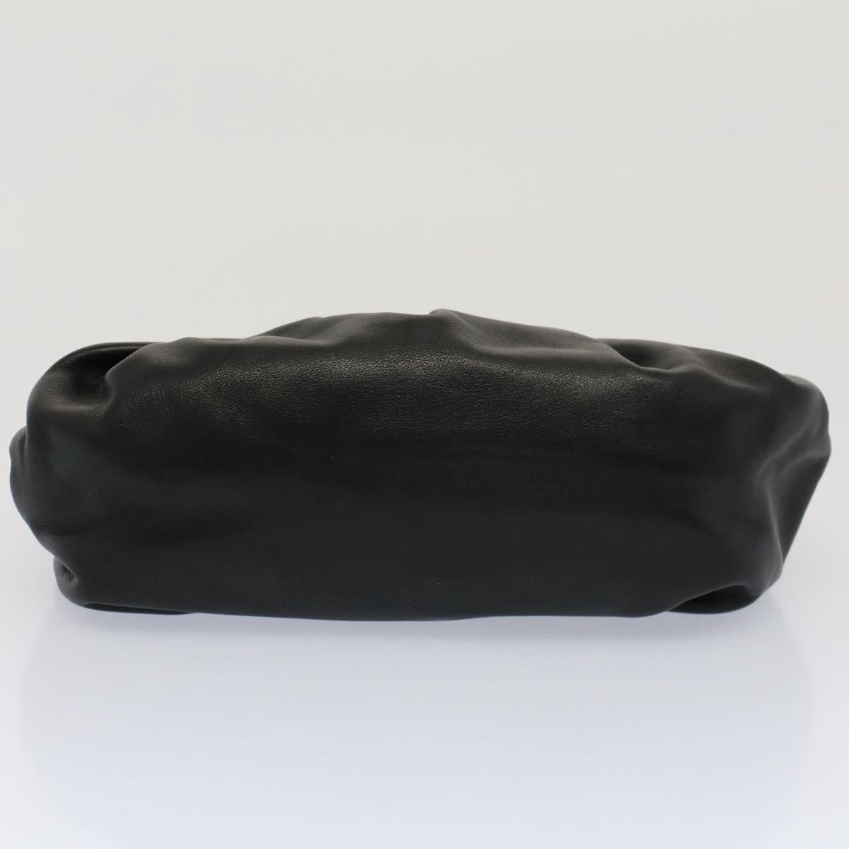 FENDI Shoulder Bag Leather Black ep1697
