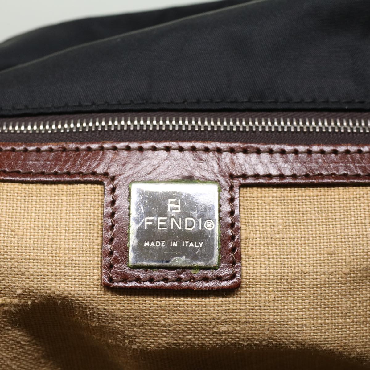 FENDI Tote Bag Nylon Black ep1709
