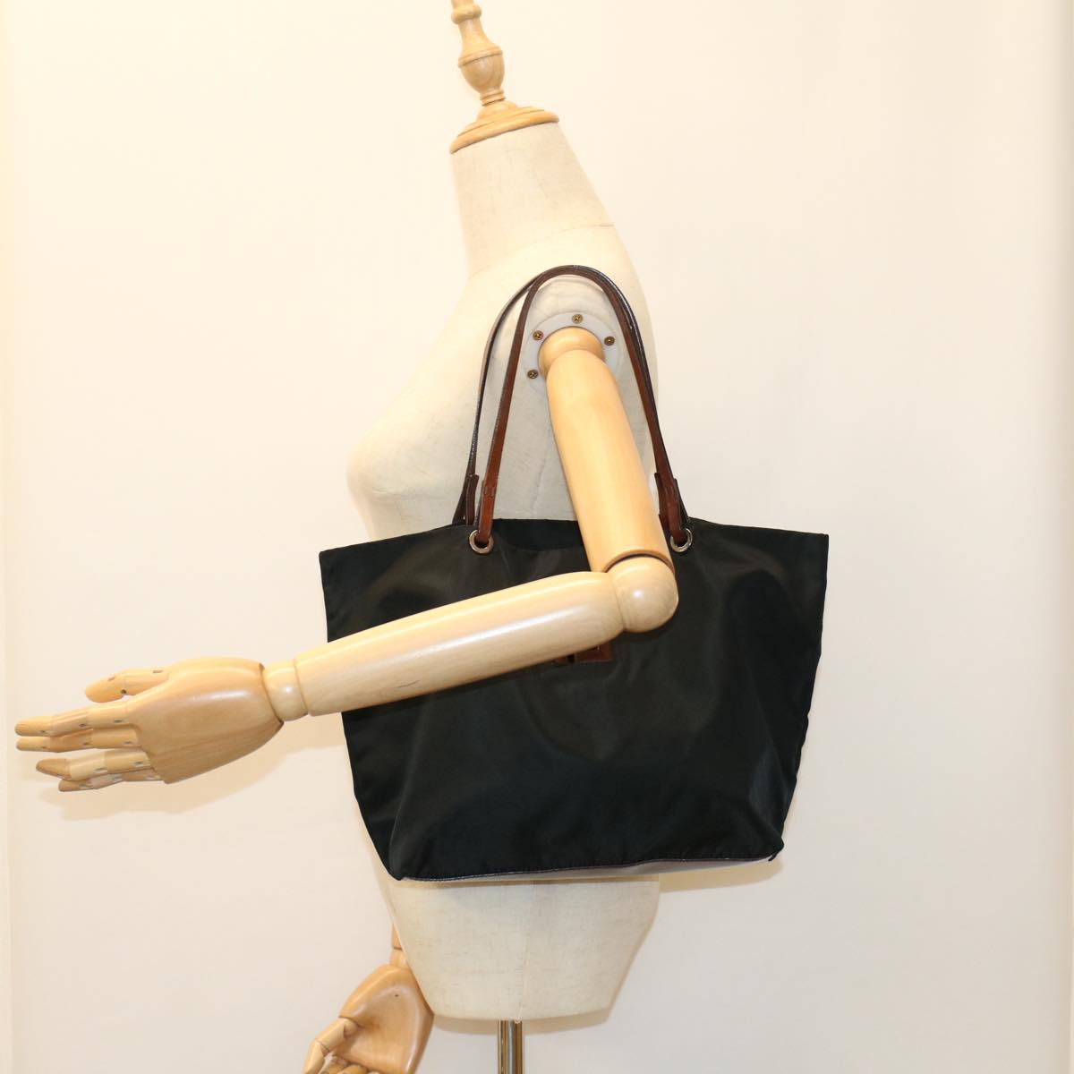 FENDI Tote Bag Nylon Black ep1709