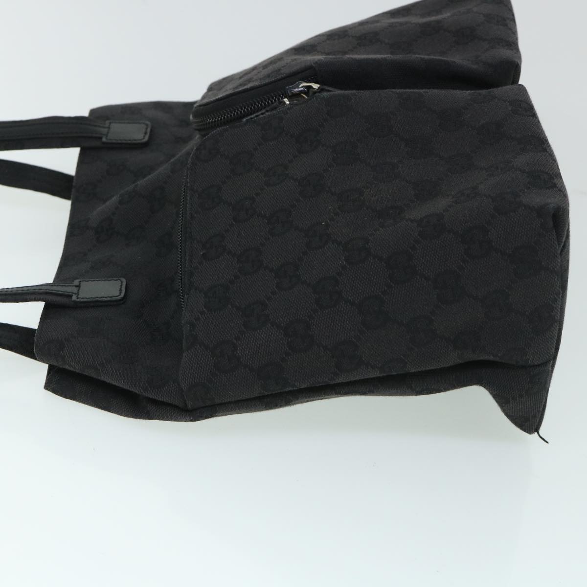 GUCCI GG Canvas Shoulder Bag Black 002 1076 3754 ep1741