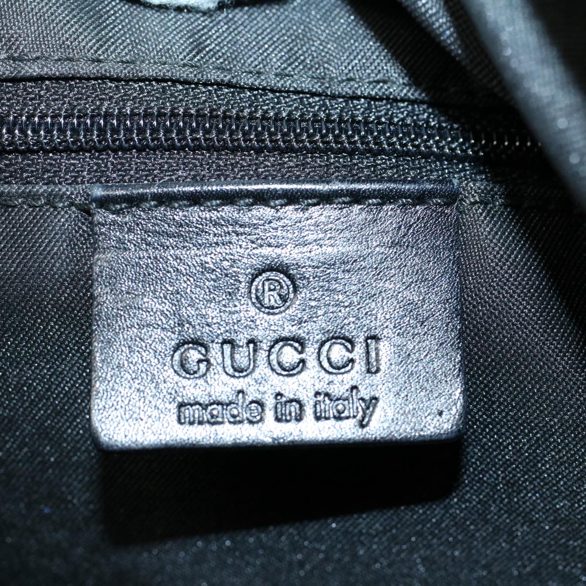 GUCCI GG Canvas Bamboo Shoulder Bag Black 000 0531 002058 ep1777