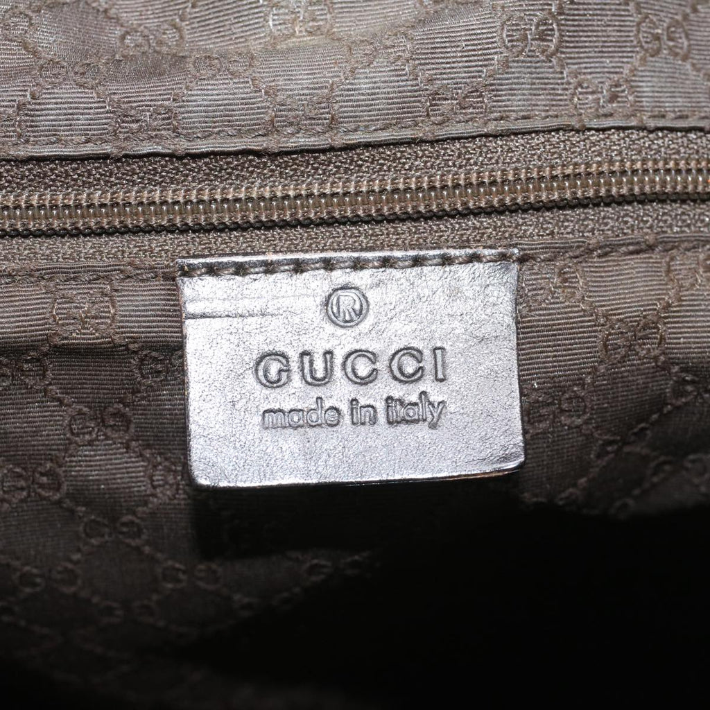 GUCCI Web Sherry Line Hand Bag Canvas Beige Red Green 002 1121 ep1825