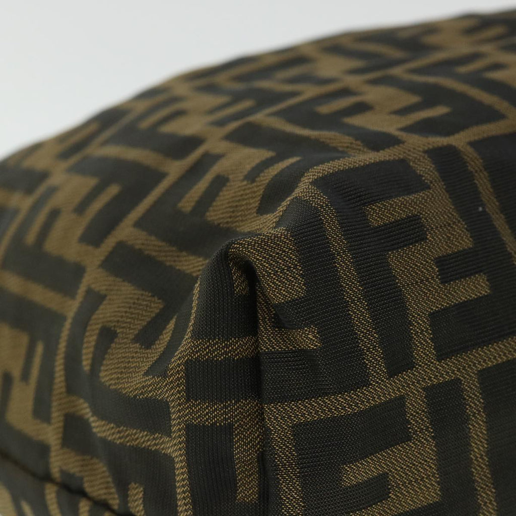 FENDI Zucca Canvas Pouch Black Brown 2119 26545 099 ep1838