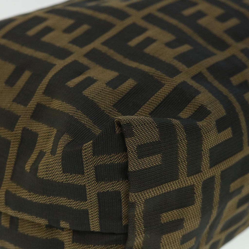FENDI Zucca Canvas Pouch Black Brown 2119 26545 099 ep1838