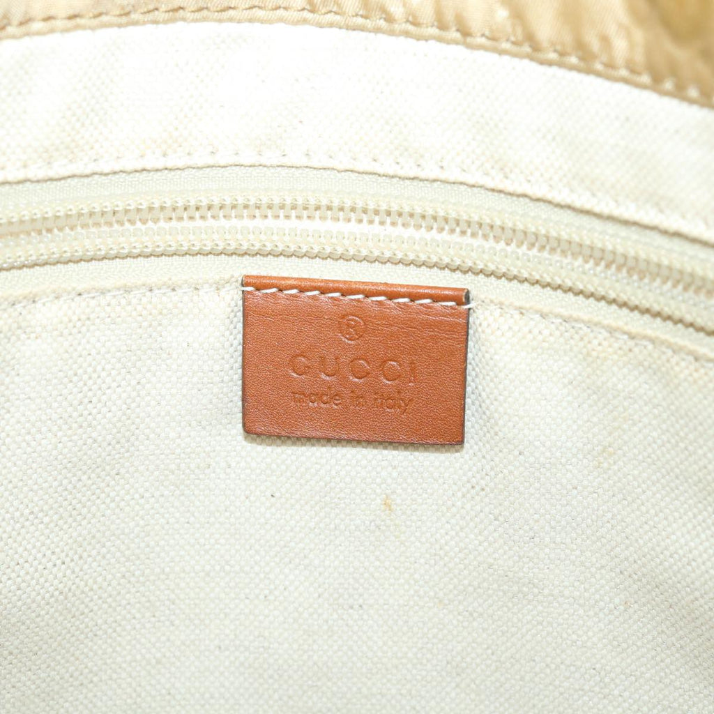 GUCCI GG Canvas Tote Bag Beige 282439 ep1839