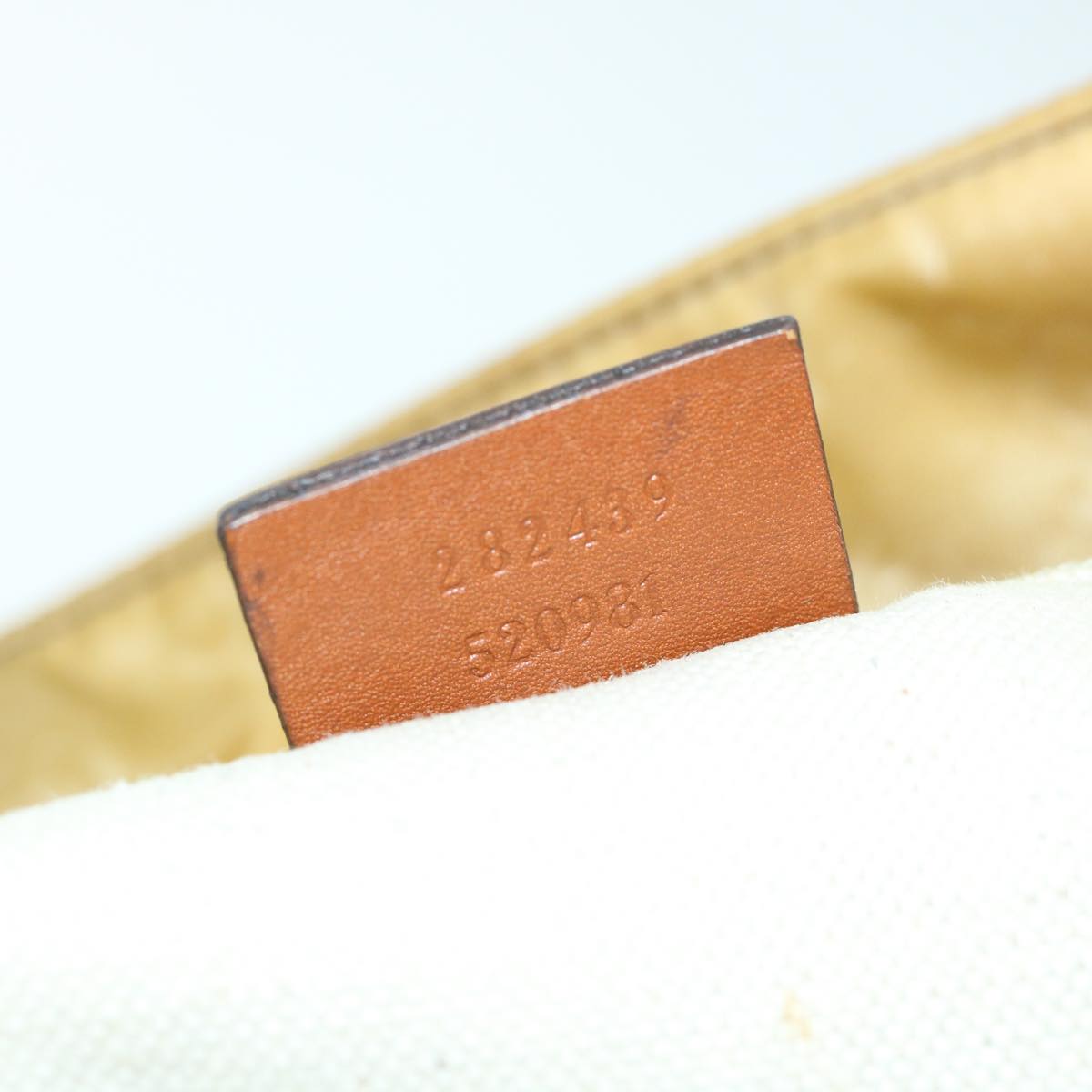 GUCCI GG Canvas Tote Bag Beige 282439 ep1839