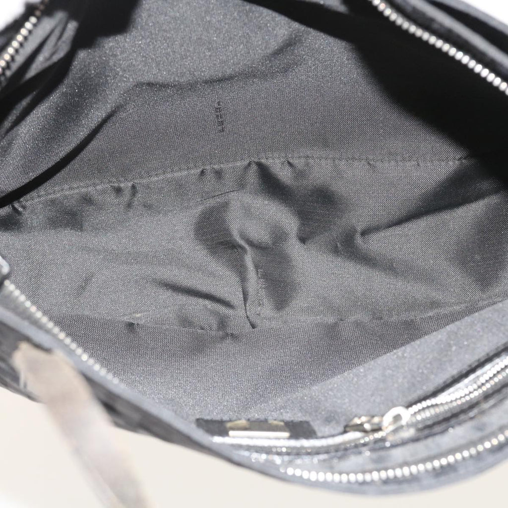 FENDI Zucca Canvas Hand Bag Black ep1858