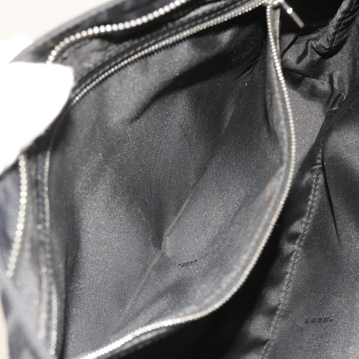 FENDI Zucca Canvas Hand Bag Black ep1858