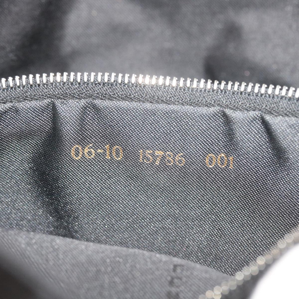 FENDI Zucca Canvas Hand Bag Black ep1858