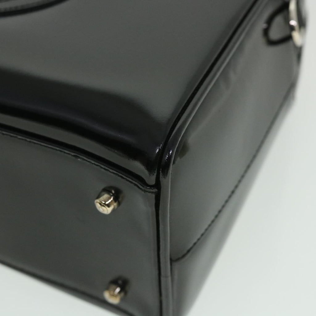 GUCCI Hand Bag Leather 2way Black 000 1274 0505 ep1869