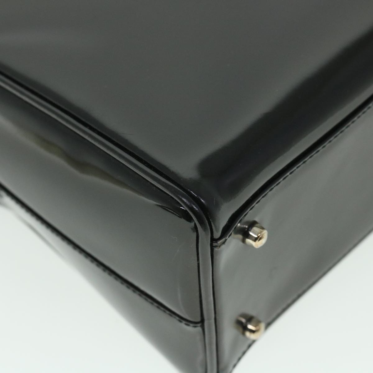GUCCI Hand Bag Leather 2way Black 000 1274 0505 ep1869