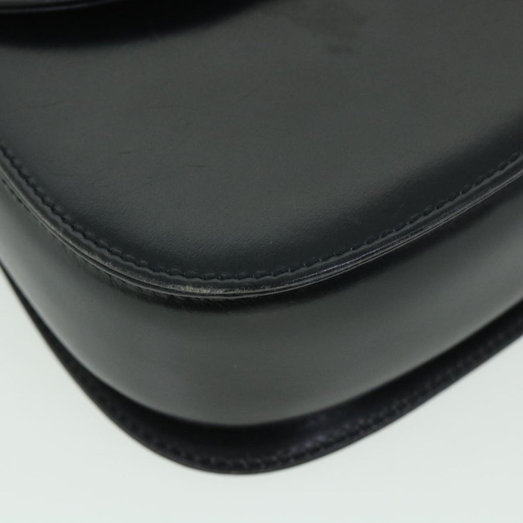 GUCCI Bamboo Hand Bag Leather Black 000 2040 0188 ep1870