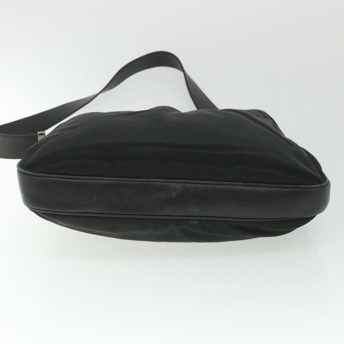 GUCCI Shoulder Bag Canvas Leather Black ep1875