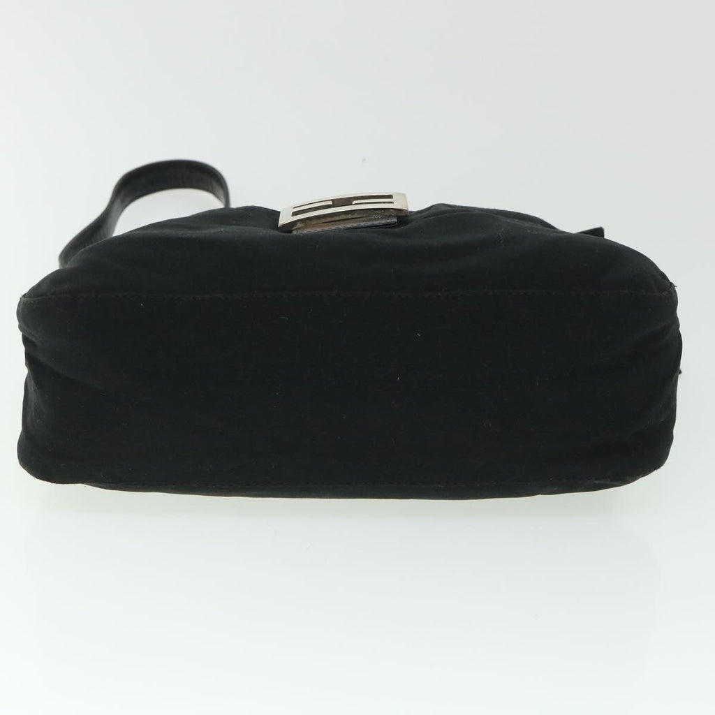 FENDI Mamma Baguette Shoulder Bag Nylon Black 2321 26566 009 ep1885