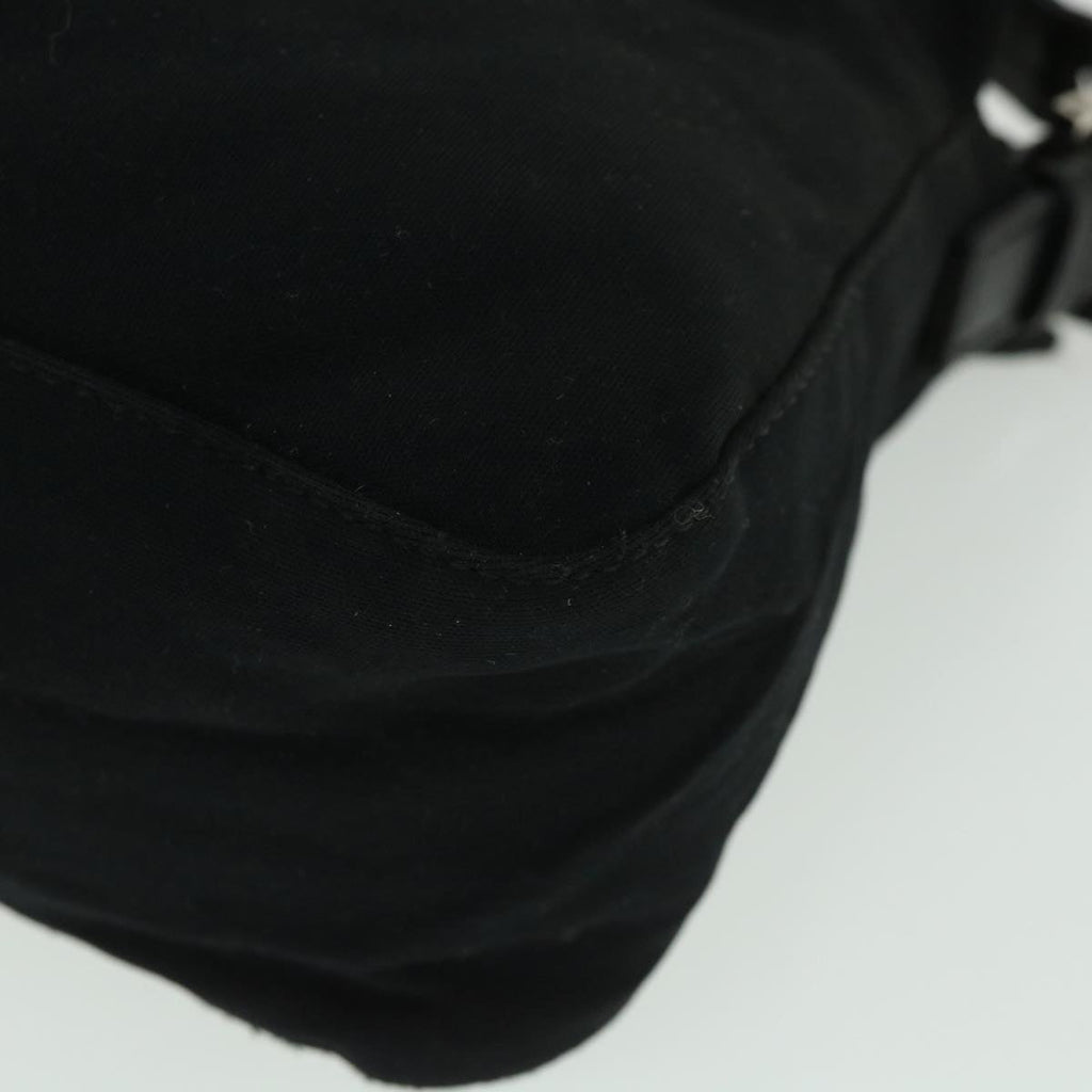 FENDI Mamma Baguette Shoulder Bag Nylon Black 2321 26566 009 ep1885