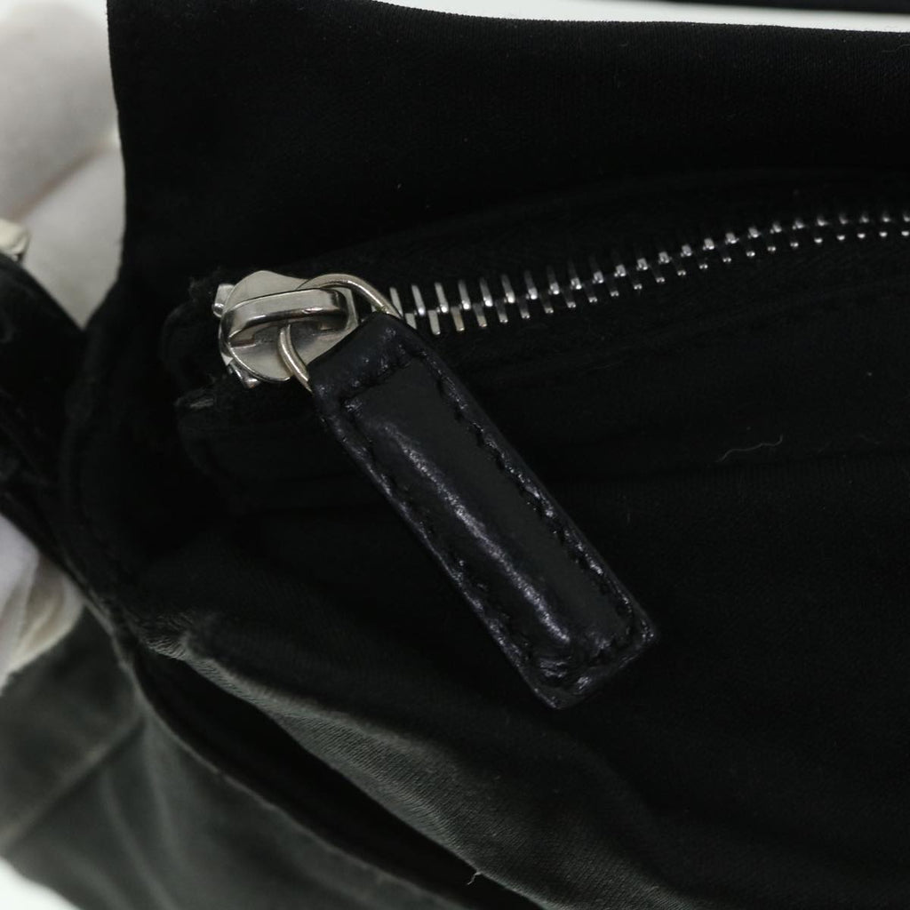 FENDI Mamma Baguette Shoulder Bag Nylon Black 2321 26566 009 ep1885