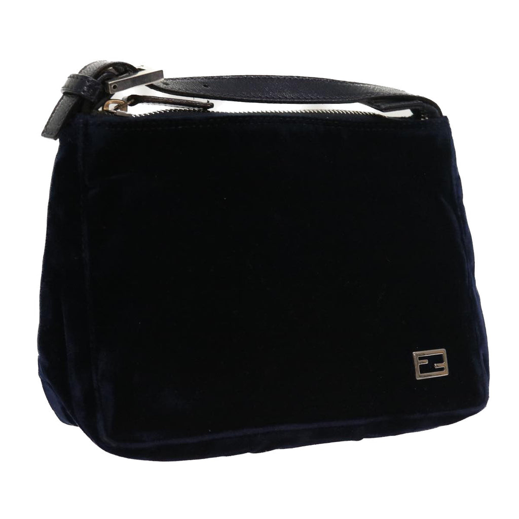 FENDI Hand Bag Velor Navy 2308 26580 089 ep1889