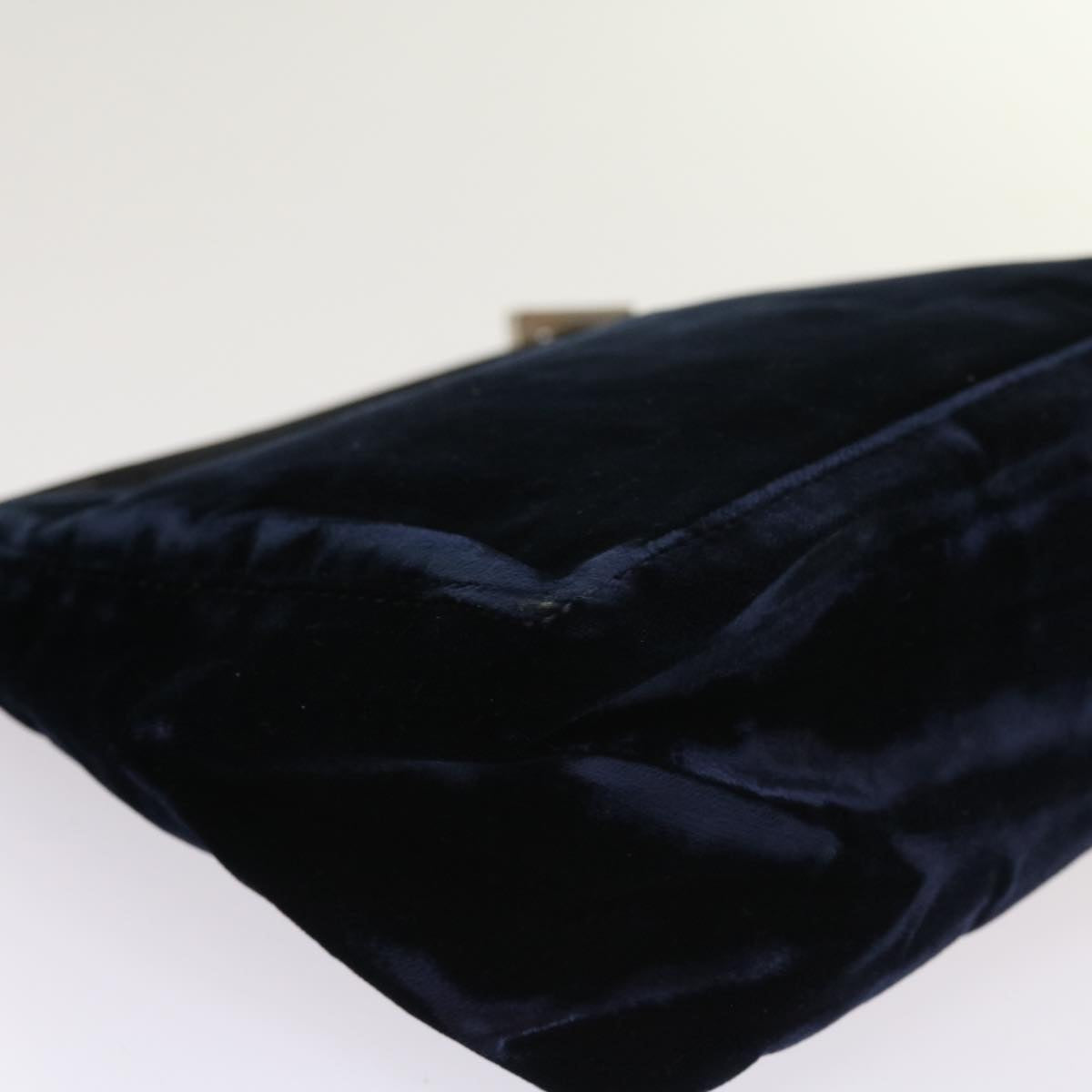 FENDI Hand Bag Velor Navy 2308 26580 089 ep1889