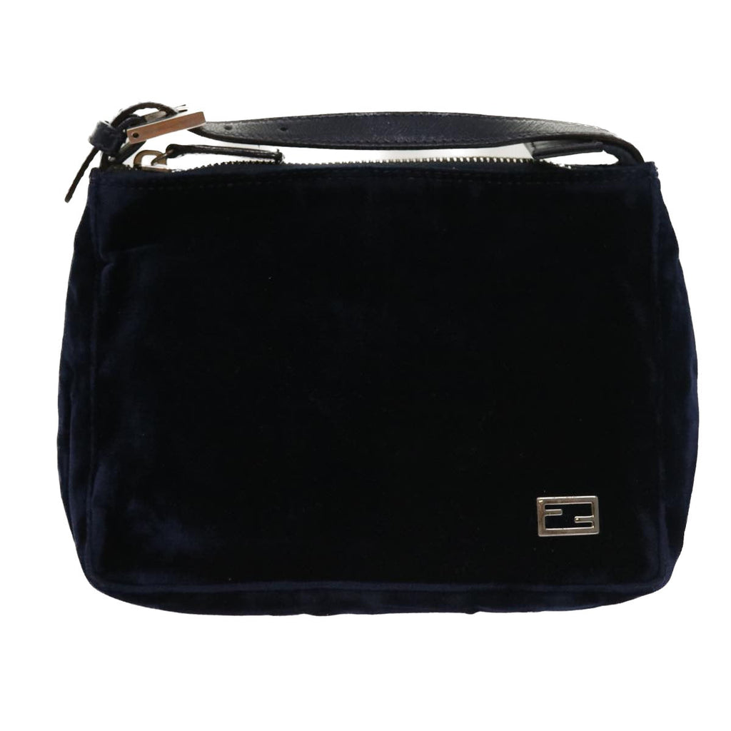 FENDI Hand Bag Velor Navy 2308 26580 089 ep1889