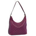 GUCCI GG Canvas Guccissima Shoulder Bag Purple 257282 ep1894