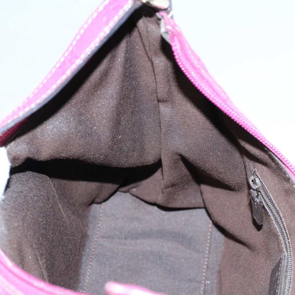 GUCCI GG Canvas Guccissima Shoulder Bag Purple 257282 ep1894