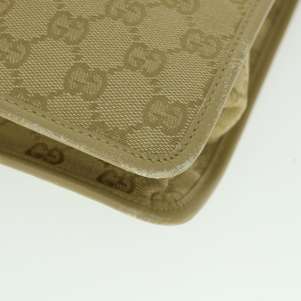 GUCCI GG Canvas Shoulder Bag Beige 91762 ep1900
