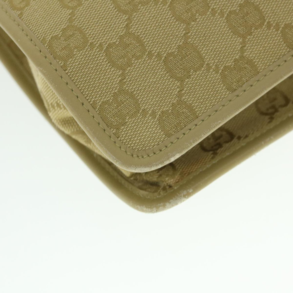 GUCCI GG Canvas Shoulder Bag Beige 91762 ep1900