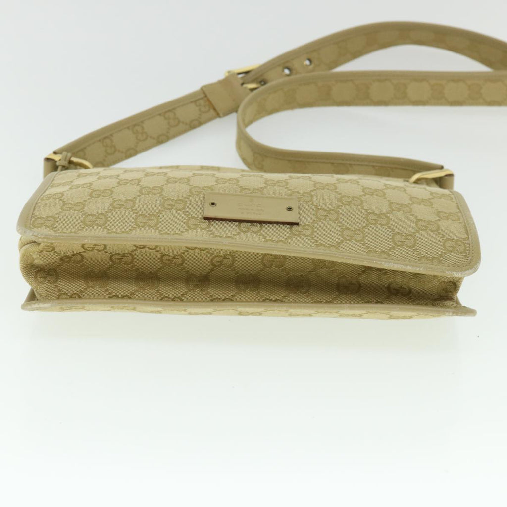 GUCCI GG Canvas Shoulder Bag Beige 91762 ep1900