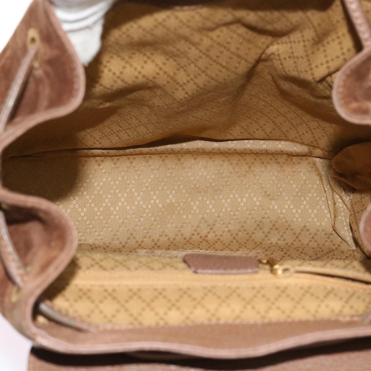 GUCCI Bamboo Backpack Suede Brown 003 1998 0016 ep1912
