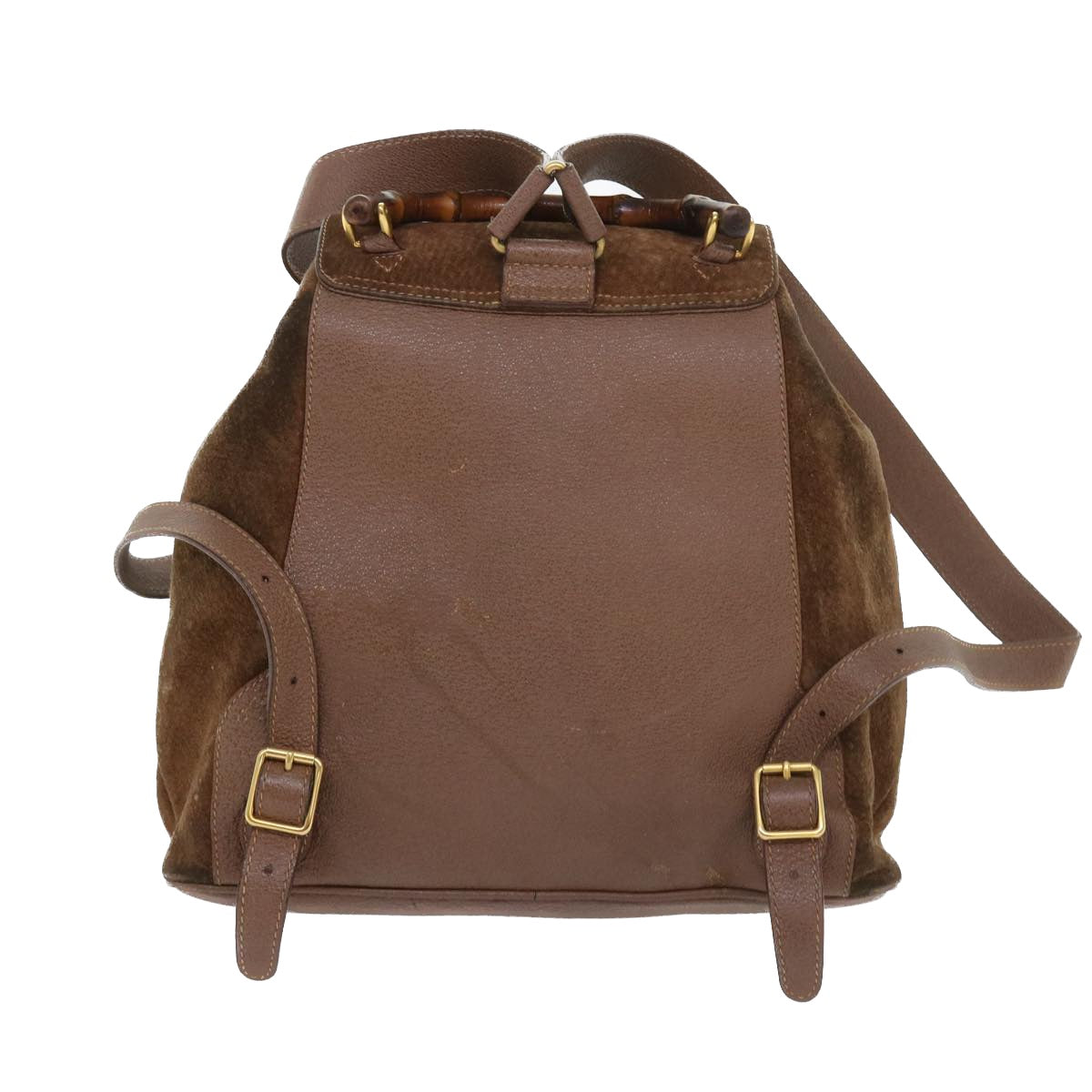 GUCCI Bamboo Backpack Suede Brown 003 1998 0016 ep1912