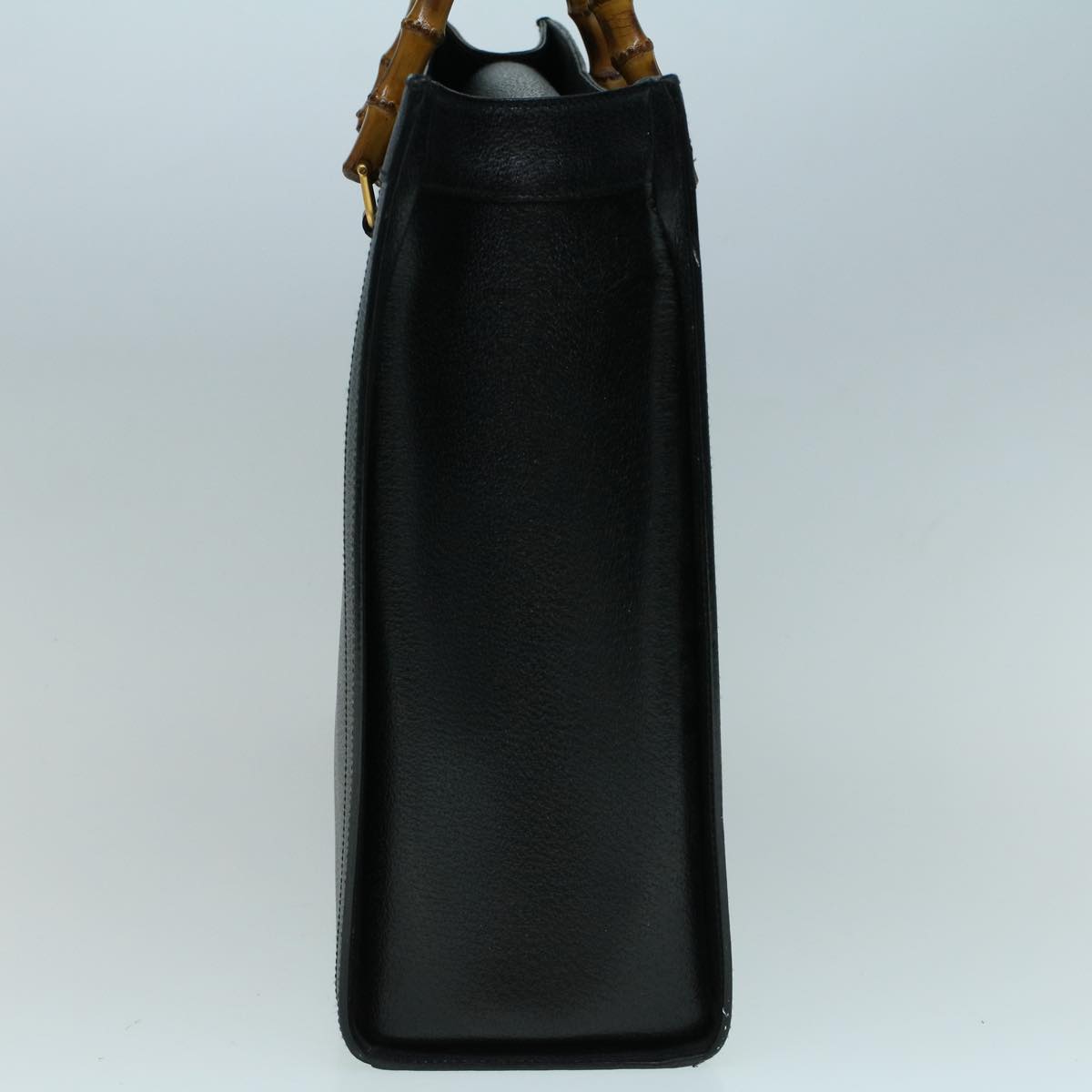 GUCCI Bamboo Hand Bag Leather Black 002 1186 0259 ep1914