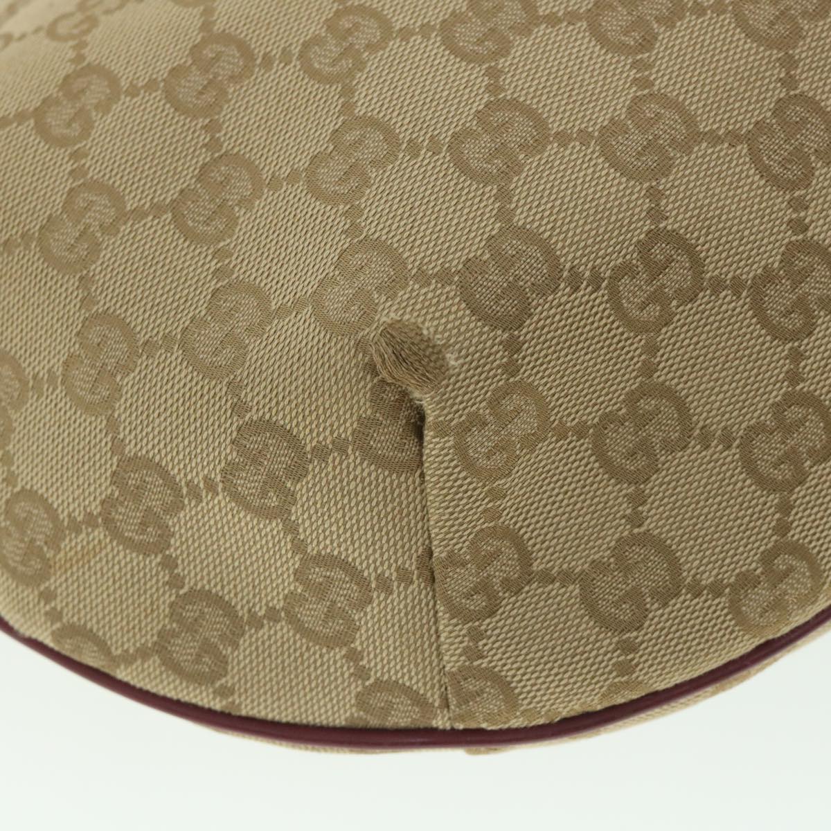 GUCCI GG Canvas Sherry Line Shoulder Bag Beige Red 181092 ep1918
