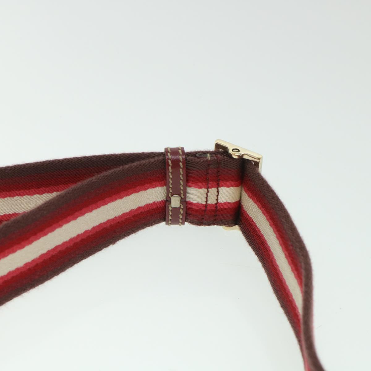 GUCCI GG Canvas Sherry Line Shoulder Bag Beige Red 181092 ep1918
