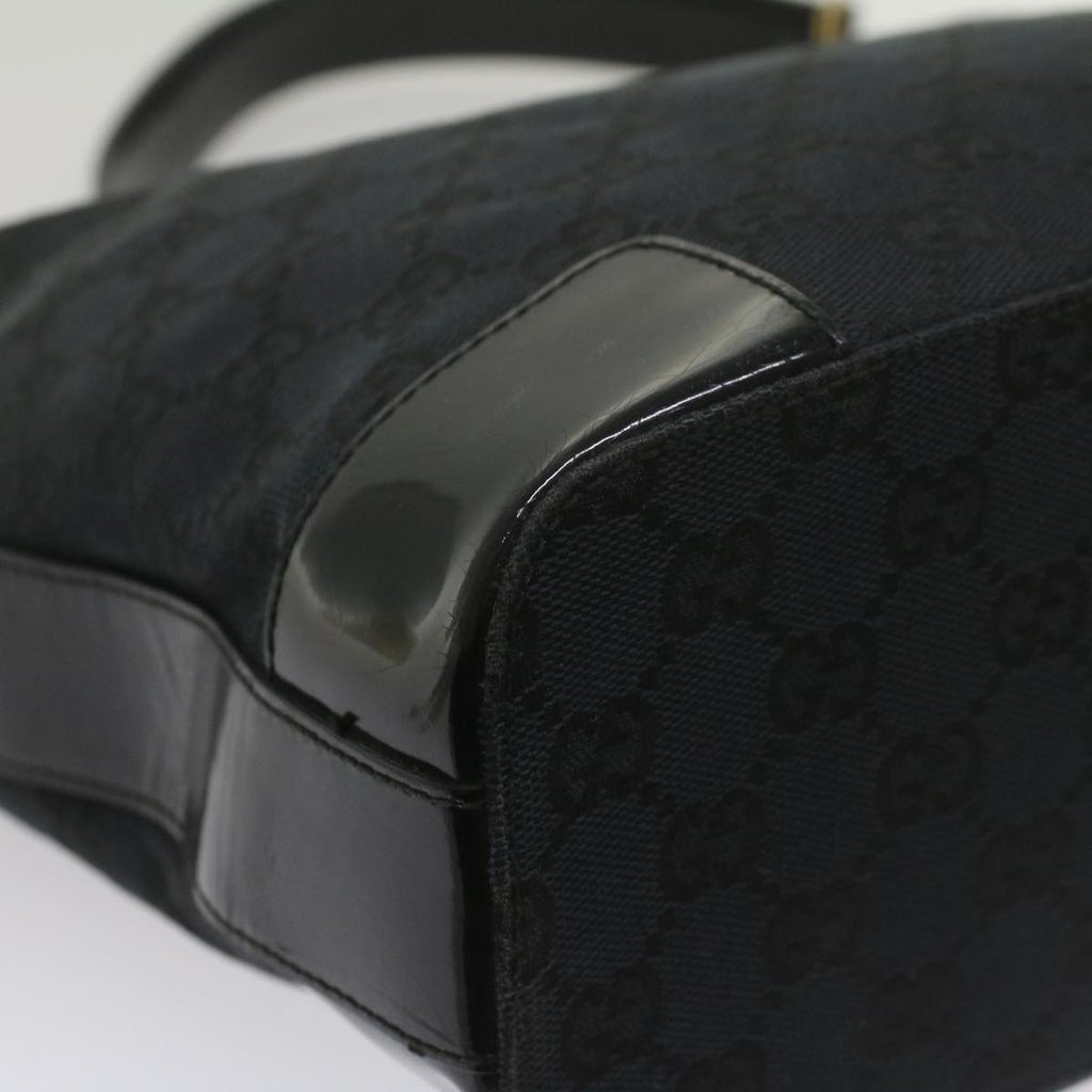 GUCCI GG Canvas Shoulder Bag Black 001 4204 ep1925