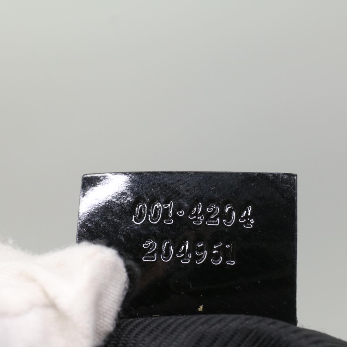 GUCCI GG Canvas Shoulder Bag Black 001 4204 ep1925