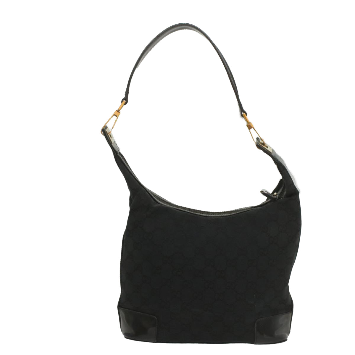 GUCCI GG Canvas Shoulder Bag Black 001 4204 ep1925