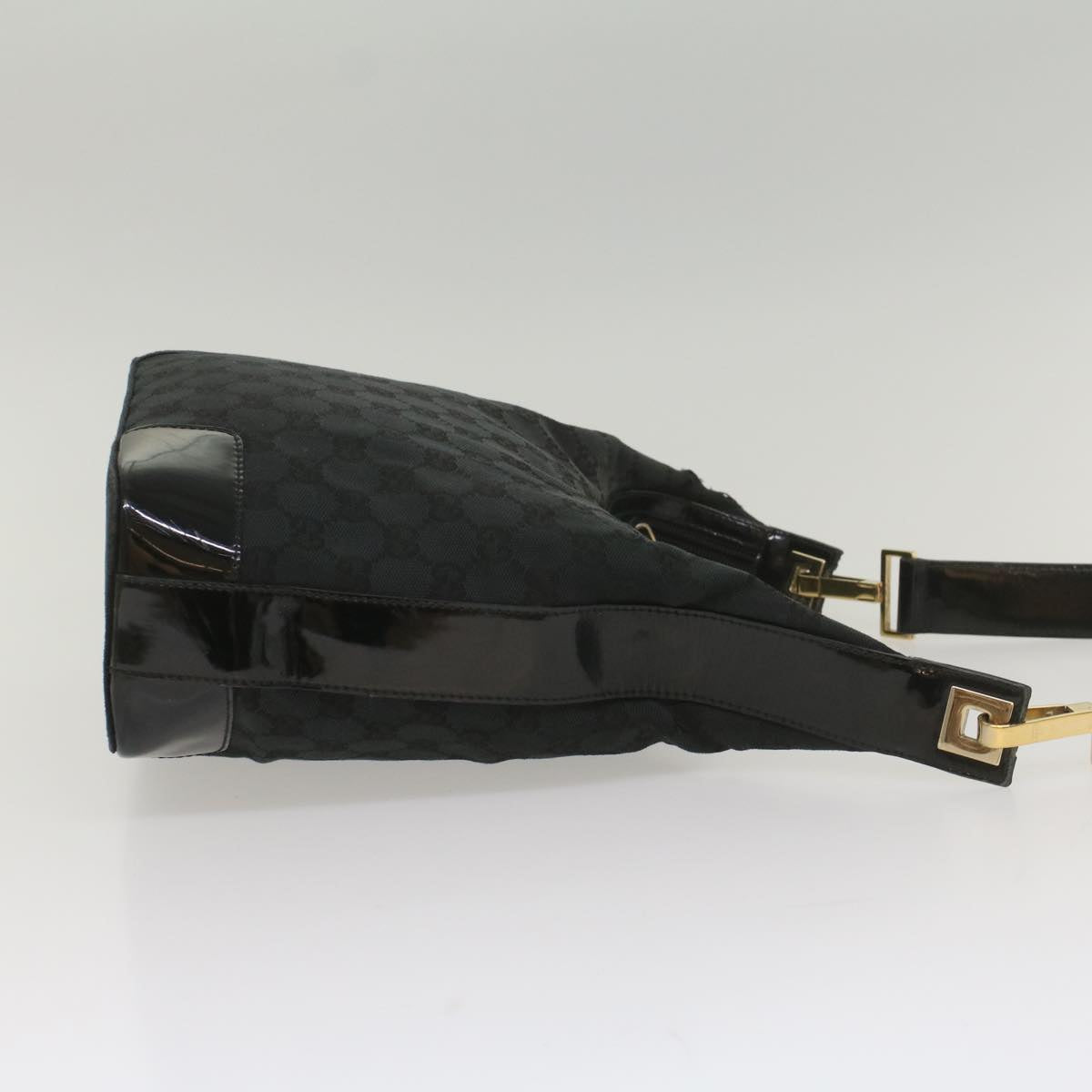 GUCCI GG Canvas Shoulder Bag Black 001 4204 ep1925