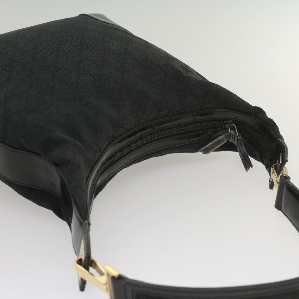 GUCCI GG Canvas Shoulder Bag Black 001 4204 ep1925