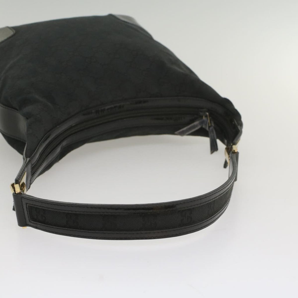 GUCCI GG Canvas Shoulder Bag Black 001 4204 ep1925
