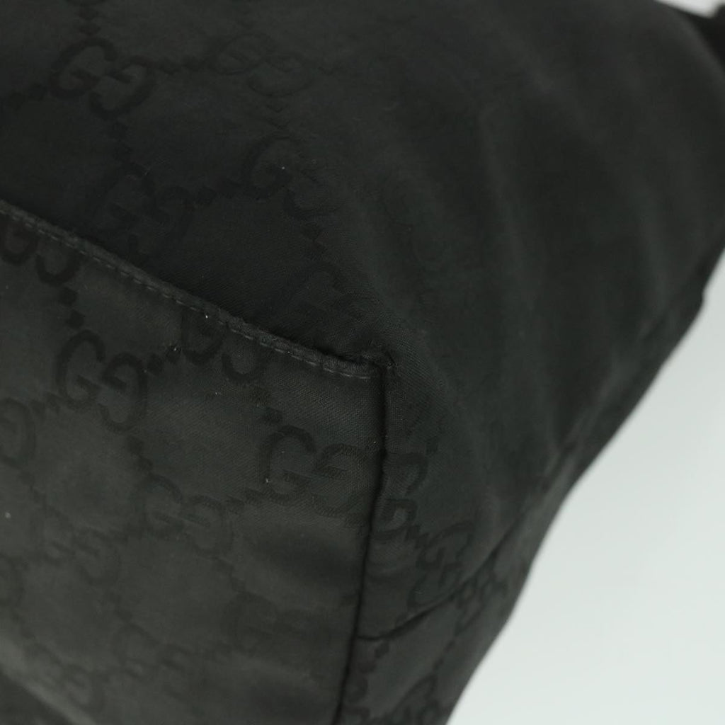 GUCCI GG Canvas Shoulder Bag Black 001 3380 1705 ep1926