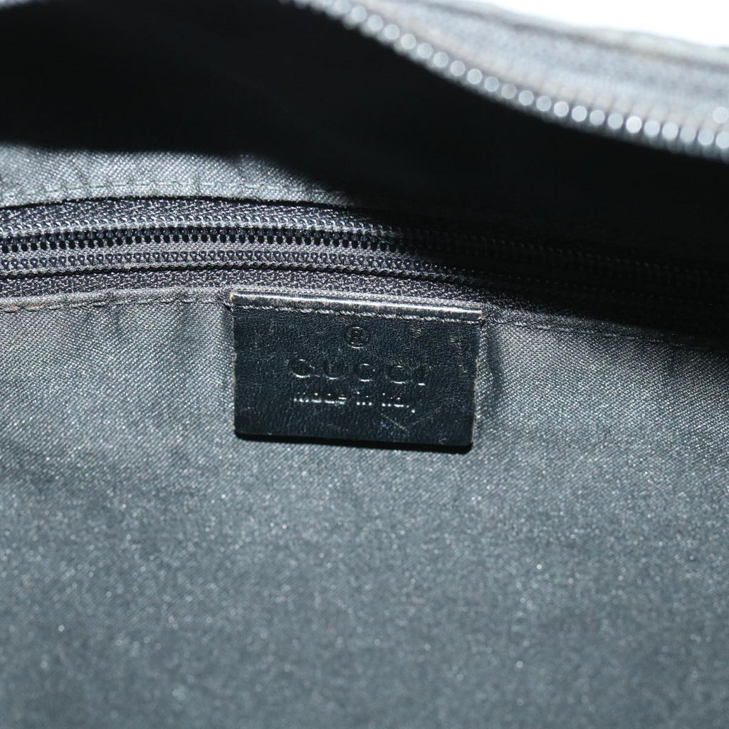 GUCCI GG Canvas Shoulder Bag Black 001 3380 1705 ep1926